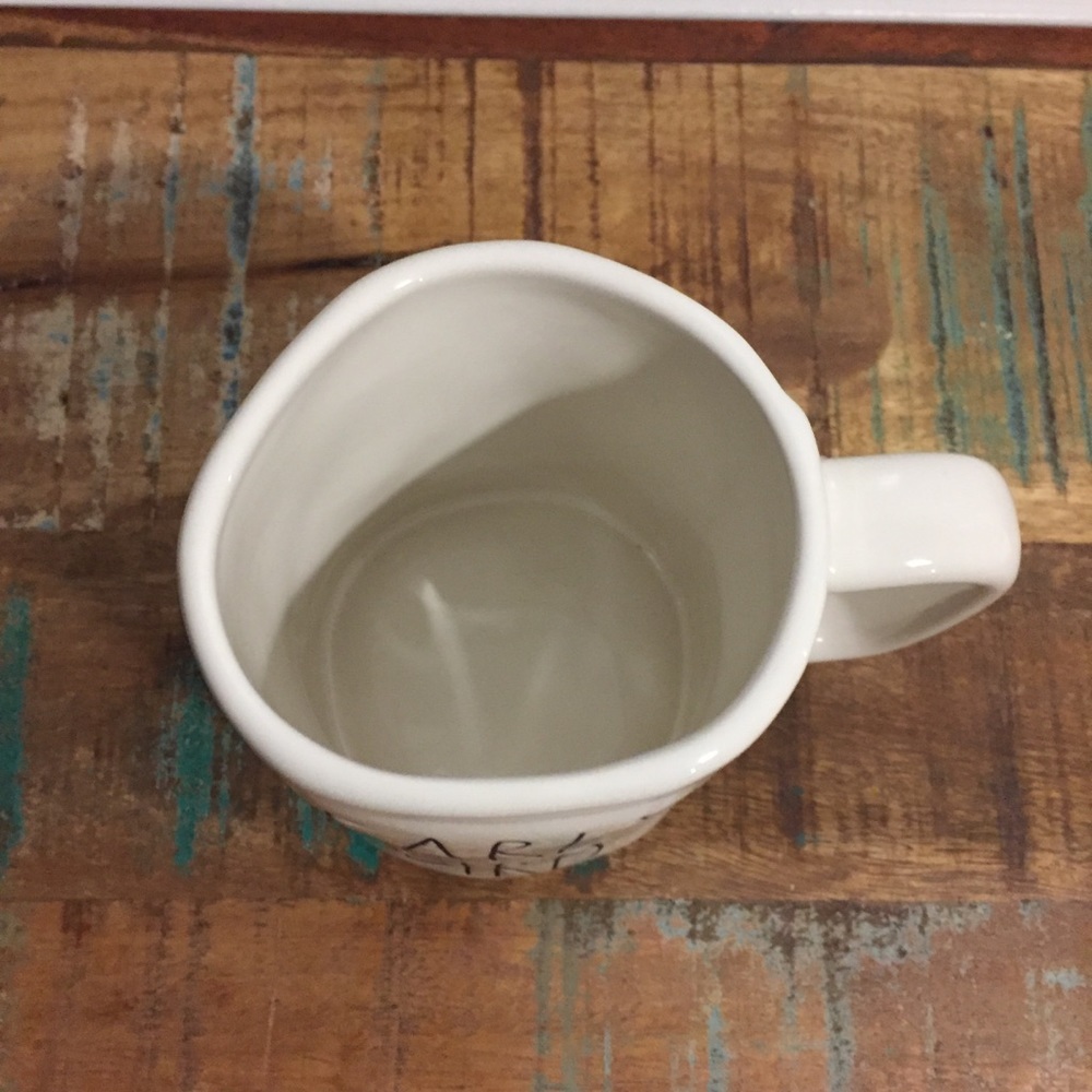 Rae Dunn EARLY BIRD Mug NWT Coffee Tea Black White - Picture 2 of 5
